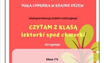 Czytam z klasą lekturki spod chmurki